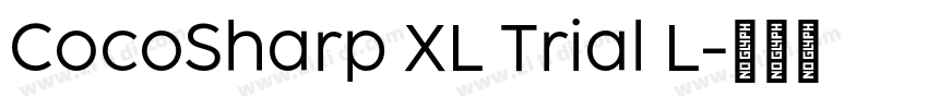 CocoSharp XL Trial L字体转换